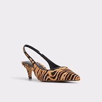 Leanah Open Brown Women's Kitten heels | ALDO Canada