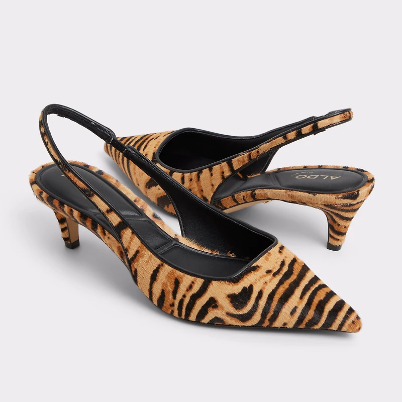 Leanah Open Brown Women's Kitten heels | ALDO Canada