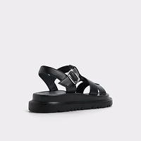 Linettie Black Women's Footbed sandals | ALDO US