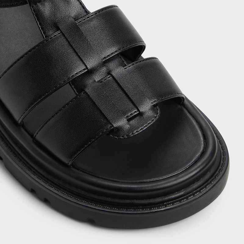Linettie Black Women's Footbed sandals | ALDO US