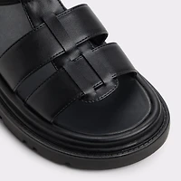 Linettie Black Women's Footbed sandals | ALDO US