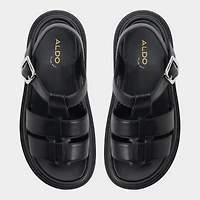 Linettie Noir Femmes Sandales a assise plantaire | ALDO Canada