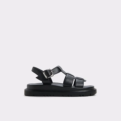 Linettie Black Women's Footbed sandals | ALDO Canada
