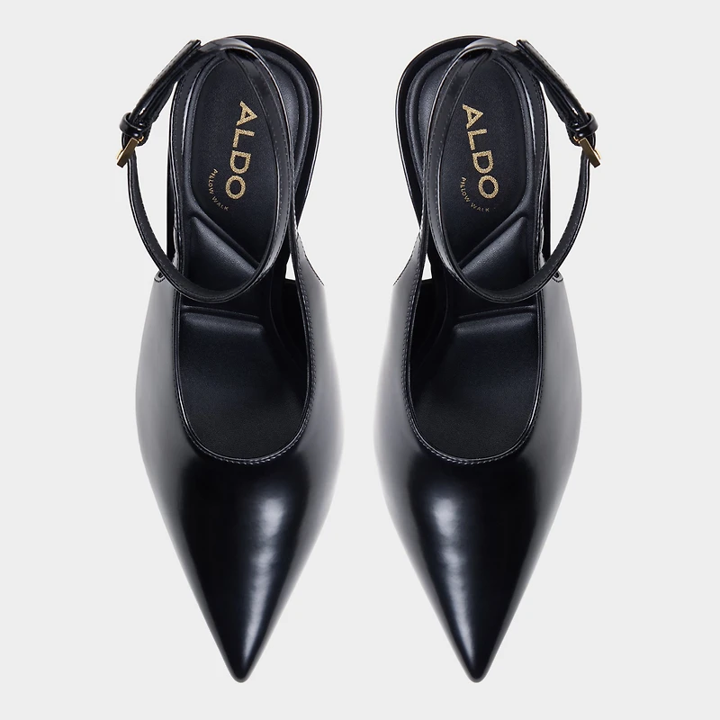 Lisandre Noir Femmes Talons à lanières | ALDO Canada