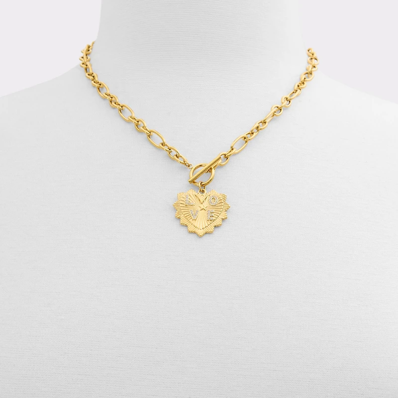 Lovechaine Gold/Clear Multi Women's Necklaces | ALDO Canada