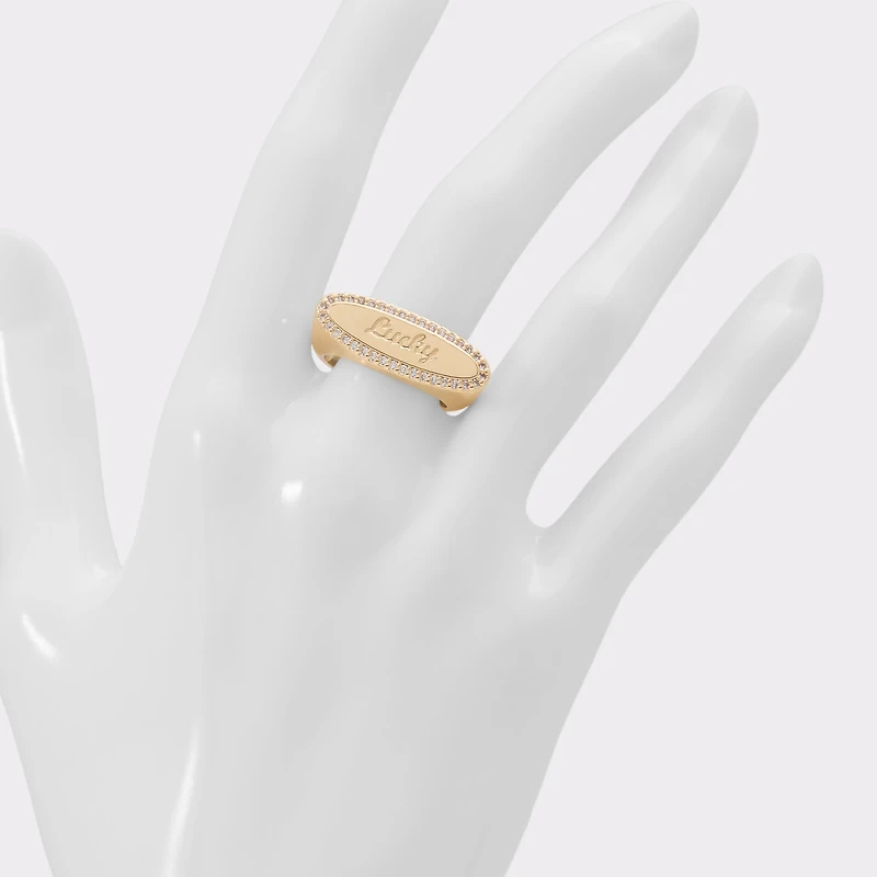 Luckyring Gold/Clear Multi Women's Rings | ALDO Canada