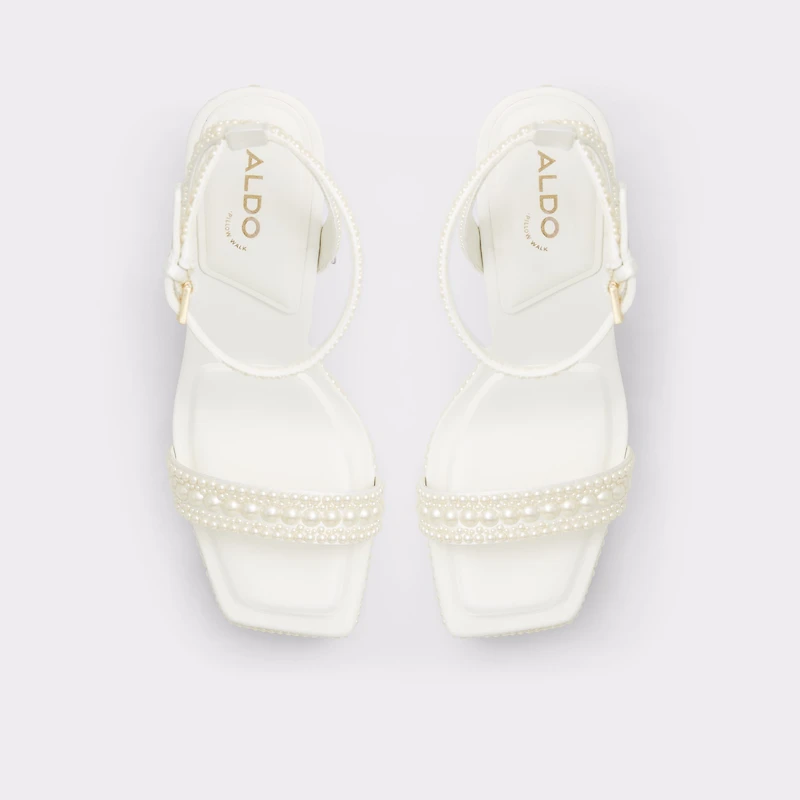 Lulu White Women's Strappy sandals | ALDO US
