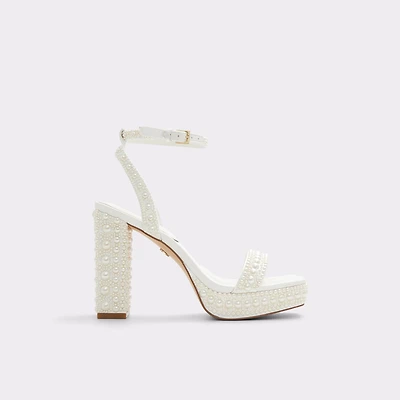 Lulu White Women's Strappy sandals | ALDO US