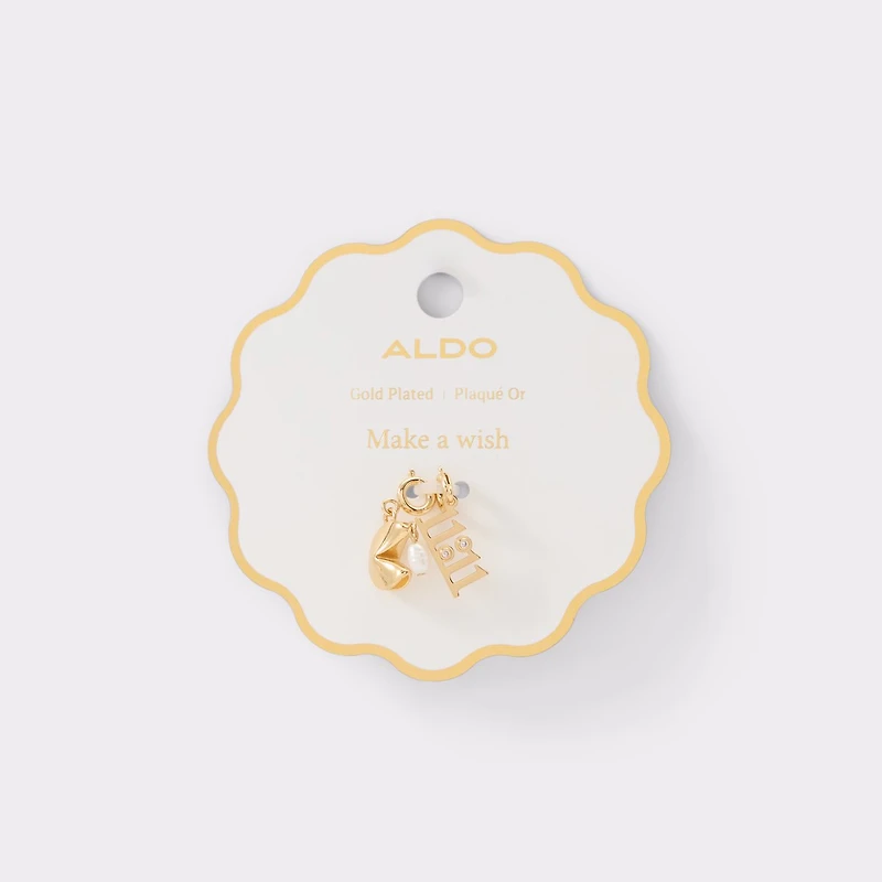 Makeawishh Gold/Clear Multi Women's Jewelry Charms | ALDO Canada