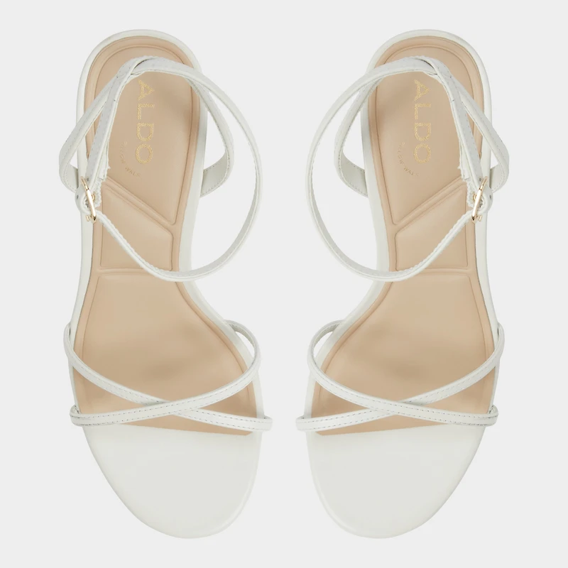 Marbela Blanc/Oss Femmes Talons à lanières | ALDO Canada