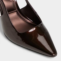 Marysa Dark Brown Women's Pumps | ALDO Canada