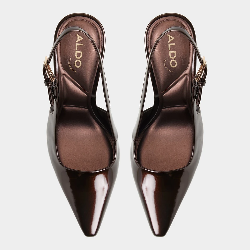 Marysa Dark Brown Women's Pumps | ALDO Canada