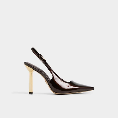 Marysa Dark Brown Women's Pumps | ALDO Canada