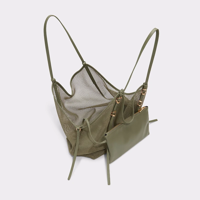 Meshcarry Khaki Women's Tote & Satchel bags | ALDO US
