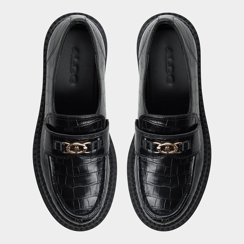 Miravelle Black Women's Loafers & Oxfords | ALDO Canada