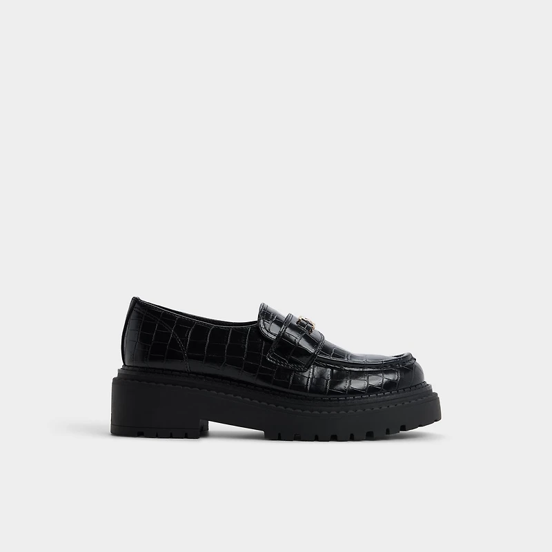 Miravelle Black Women's Loafers & Oxfords | ALDO Canada