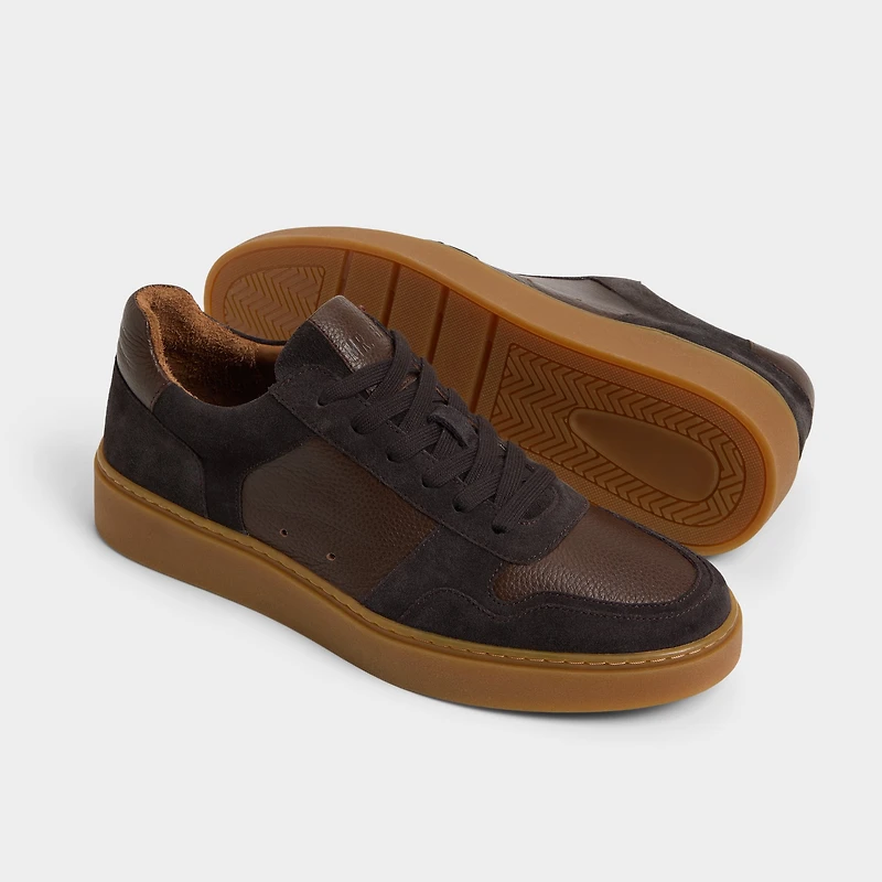Montie Marron Foncé Hommes Sneakers bas | ALDO Canada