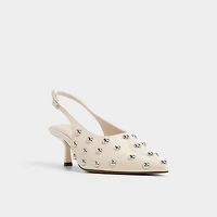 Naiarah Cream Women's Kitten heels | ALDO Canada