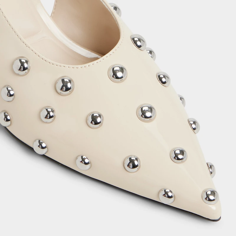 Naiarah Cream Women's Kitten heels | ALDO Canada
