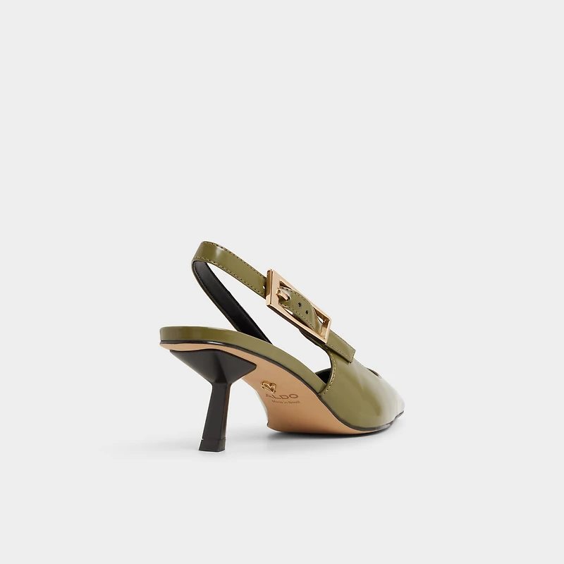 Nealie Khaki Women's Kitten heels | ALDO Canada