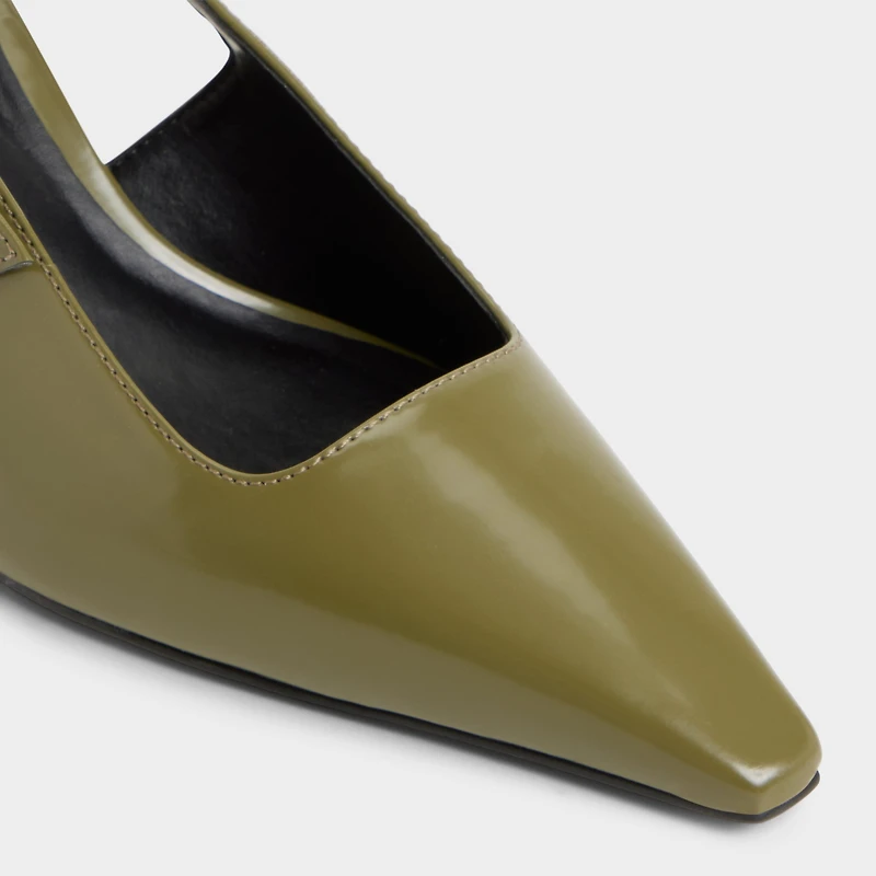 Nealie Khaki Women's Kitten heels | ALDO Canada