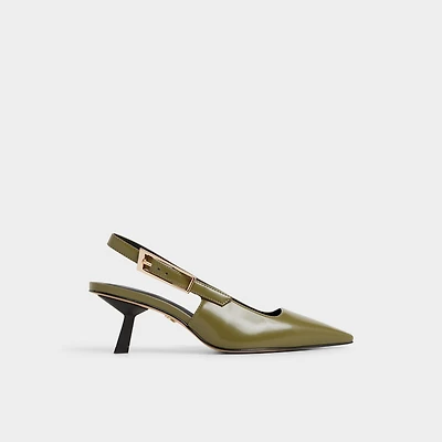Nealie Kaki Femmes Talons bas | ALDO Canada