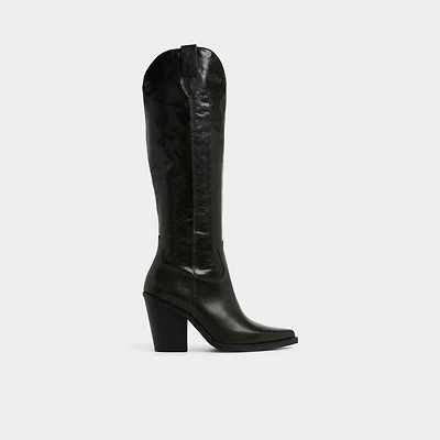Nevada Dark Green Women's Tall Boots | ALDO Canada