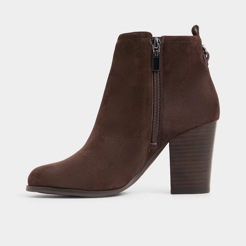 Noemia Marron Foncé Femmes Bottillons | ALDO Canada