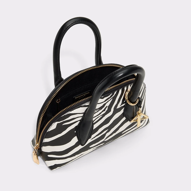 Novallie Black/White Women's Top Handle Bags | ALDO Canada