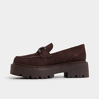 Oneameth Marron Foncé Femmes Mocassins et flâneurs | ALDO Canada