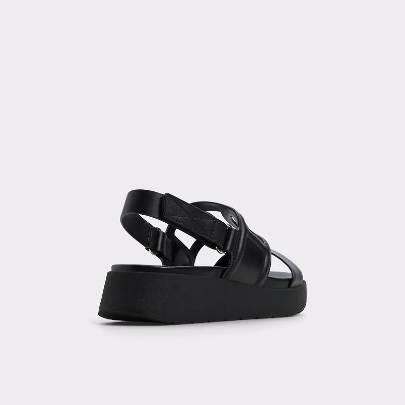 Onuvia Black Women's Footbed sandals | ALDO US