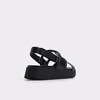 Onuvia Black Women's Footbed sandals | ALDO US