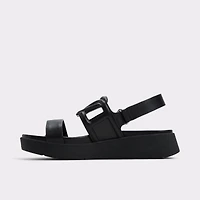 Onuvia Black Women's Footbed sandals | ALDO US