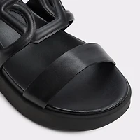 Onuvia Black Women's Footbed sandals | ALDO US