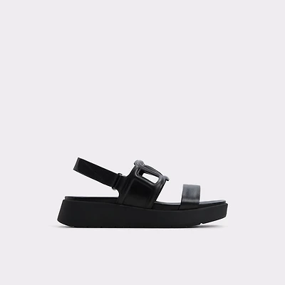 Onuvia Black Women's Footbed sandals | ALDO US