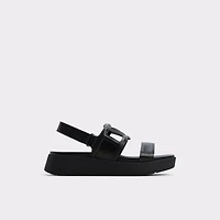 Onuvia Black Women's Footbed sandals | ALDO US
