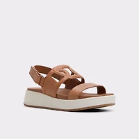 Onuvia Medium Brown Women's Footbed sandals | ALDO US