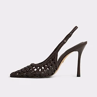 Petras Dark Brown Women's Slingbacks | ALDO US