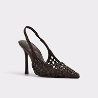 Petras Dark Brown Women's Slingbacks | ALDO US