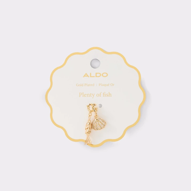 Plentyoffish Gold/Clear Multi Women's Jewelry Charms | ALDO Canada