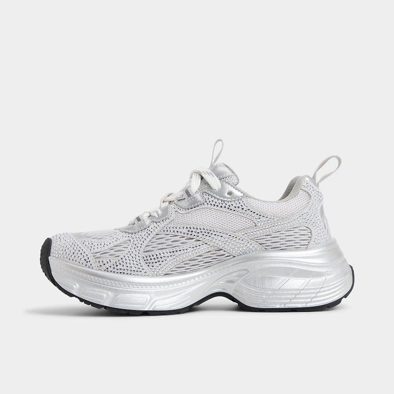 Powerplay Argent Femmes Sneakers bas | ALDO Canada