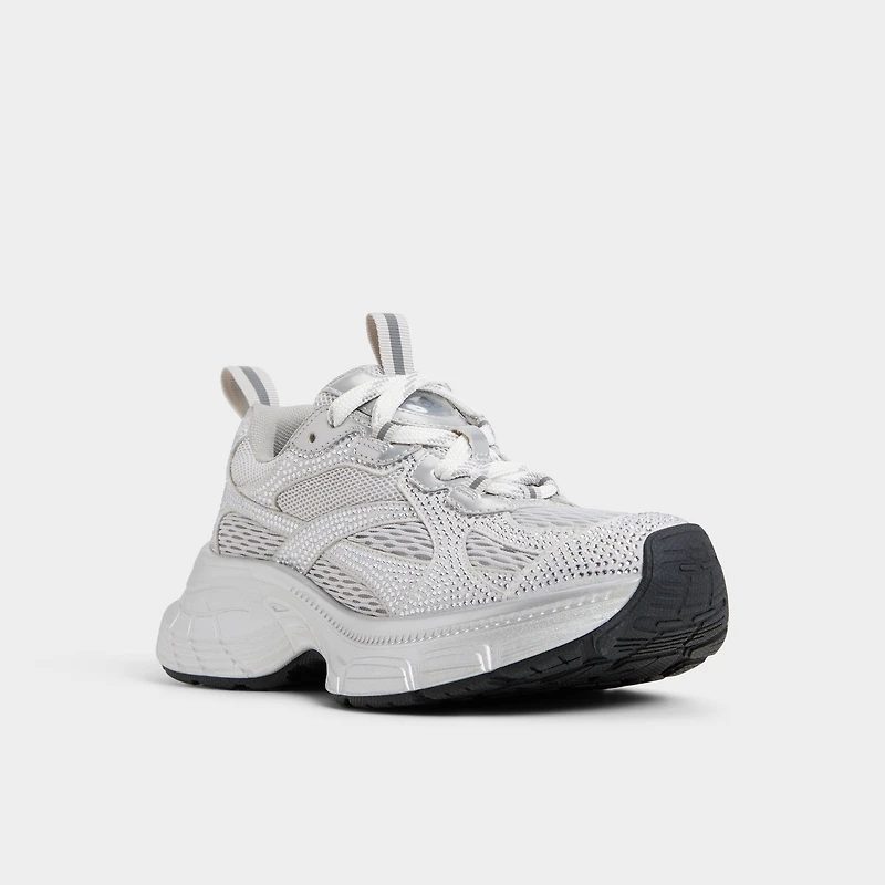 Powerplay Argent Femmes Sneakers bas | ALDO Canada
