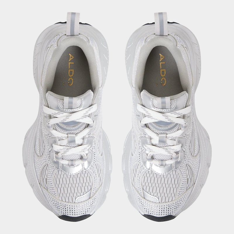 Powerplay Argent Femmes Sneakers bas | ALDO Canada