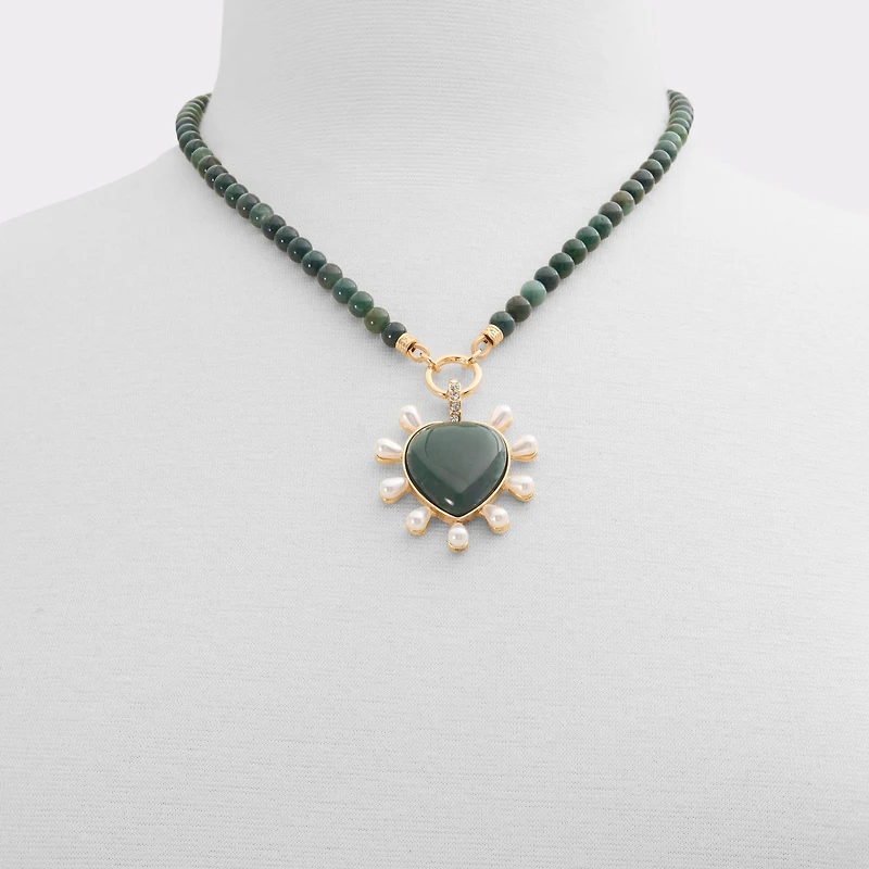Preciousheart Dark Green Women's Necklaces | ALDO Canada
