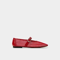 Quincey Rouge Femmes Ballerines | ALDO Canada