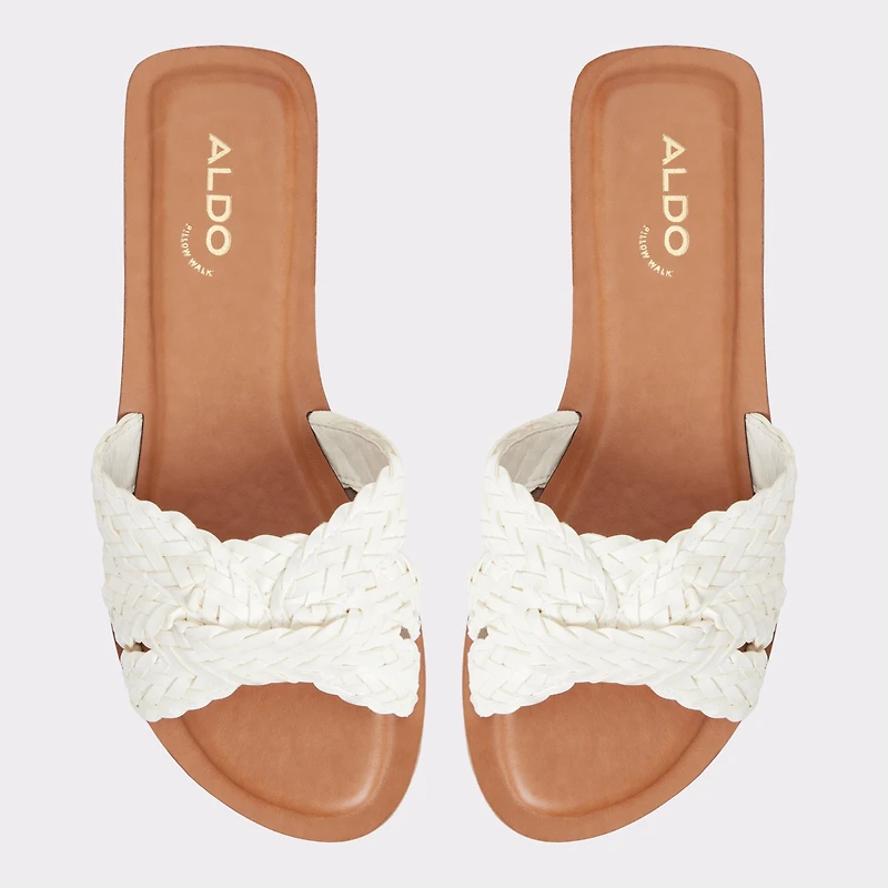 Ravelle White/Bone Women's Flats | ALDO US