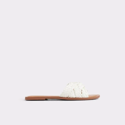 Ravelle White/Bone Women's Flats | ALDO US