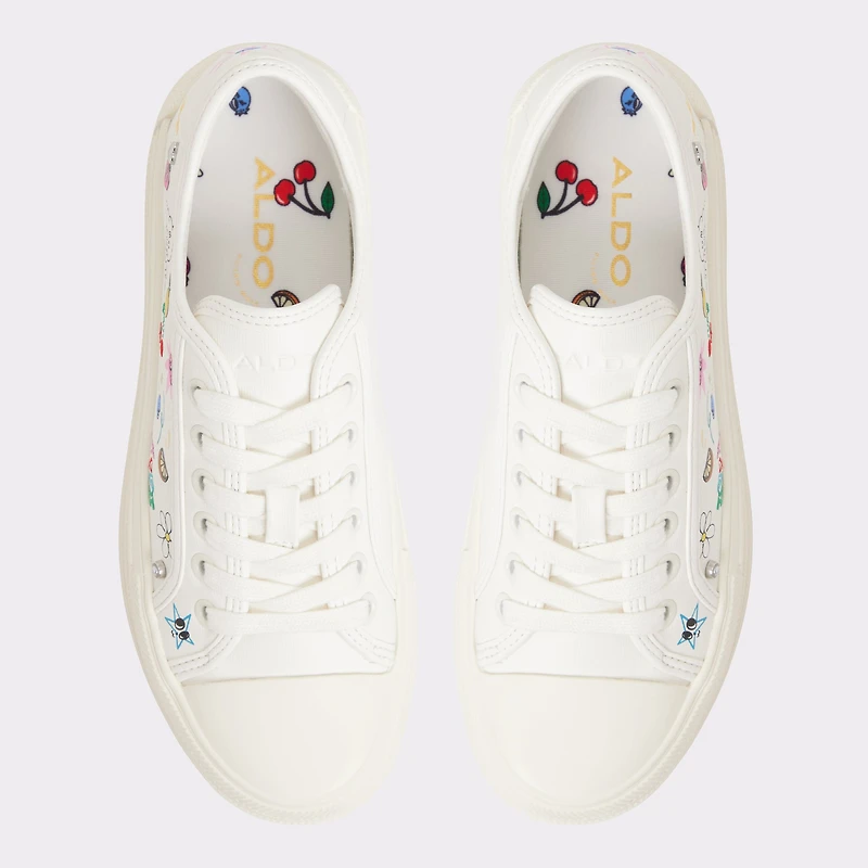 Rayes White/Multi Women's Low top sneakers | ALDO Canada
