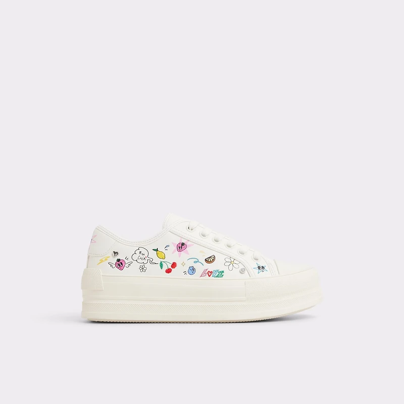 Rayes White/Multi Women's Low top sneakers | ALDO Canada