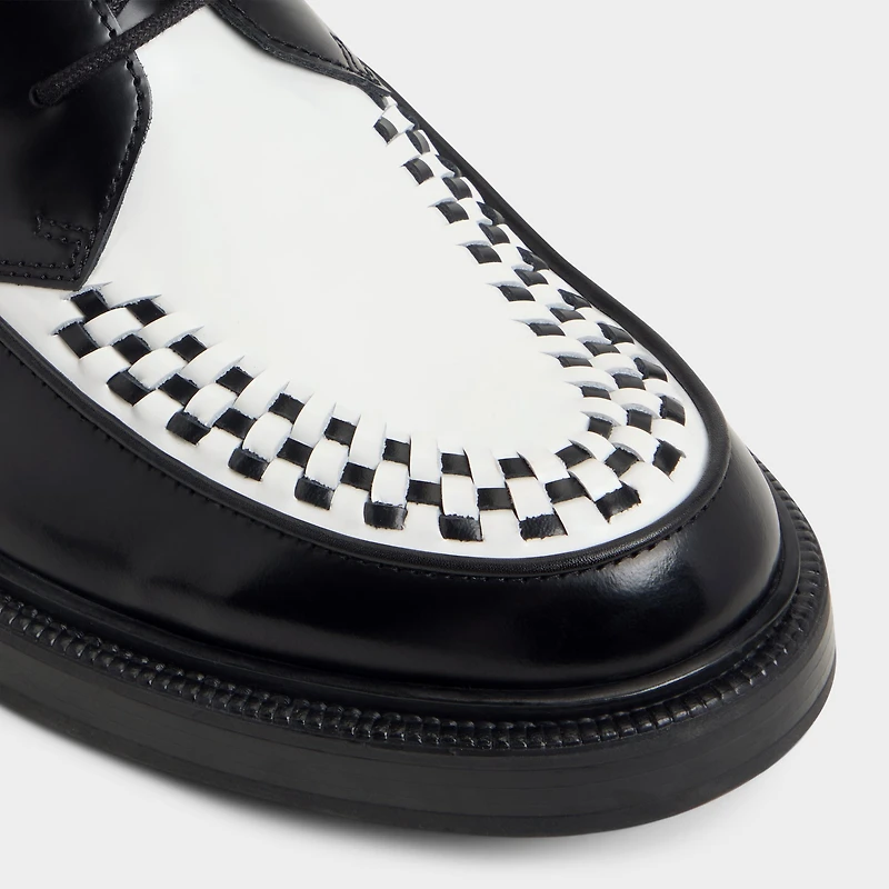 Rocco Black/White Men's Oxfords & Lace-ups | ALDO Canada